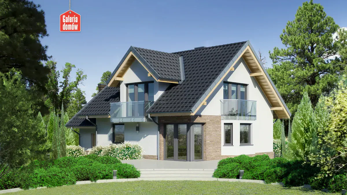 Wizualizacja domu przy Cyprysowej 14 DN - zdjęcie 2