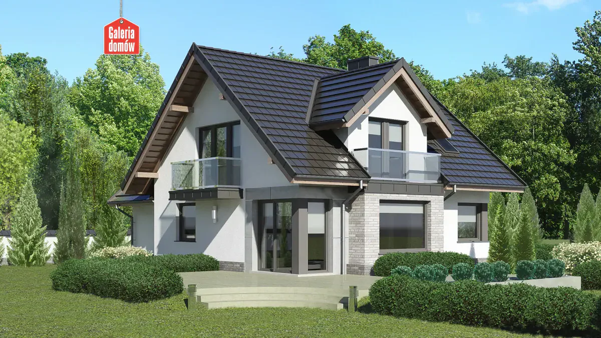 Wizualizacja domu przy Cyprysowej 14 K - zdjęcie 2