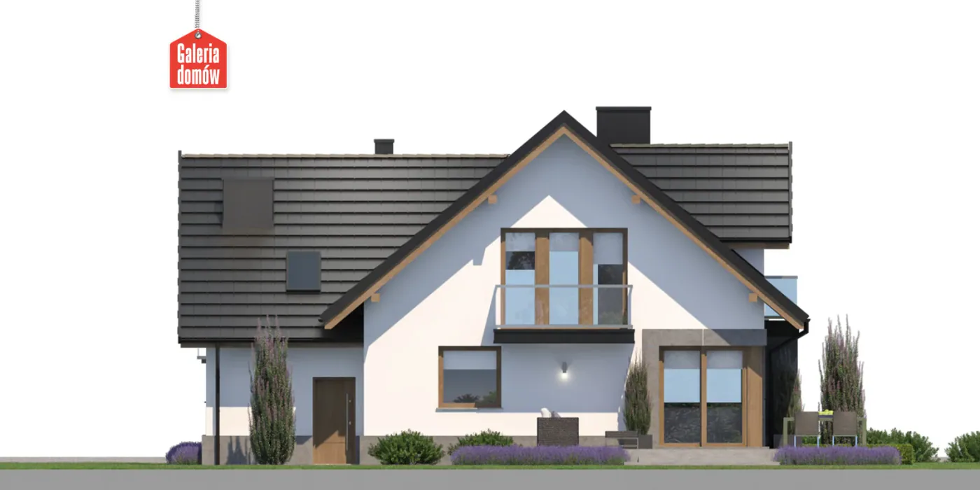 Elewacja boczna lewa