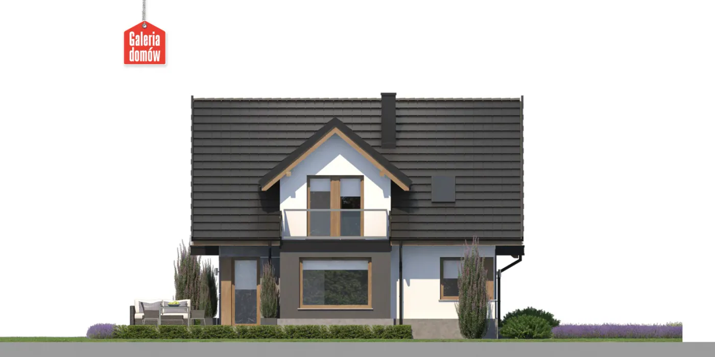 Elewacja boczna prawa