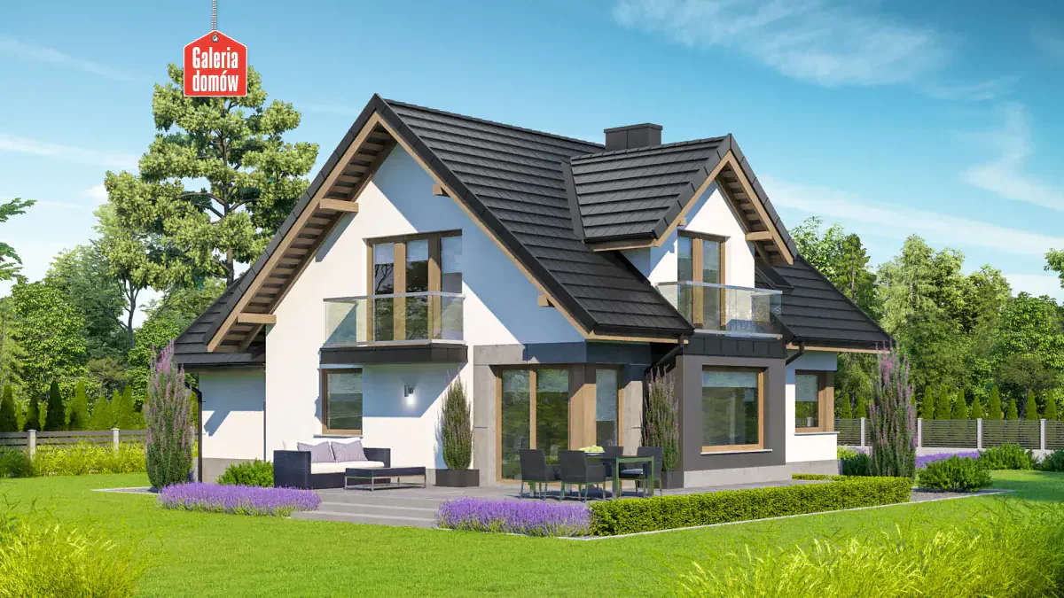 Wizualizacja domu przy Cyprysowej 14 K2 - zdjęcie 2