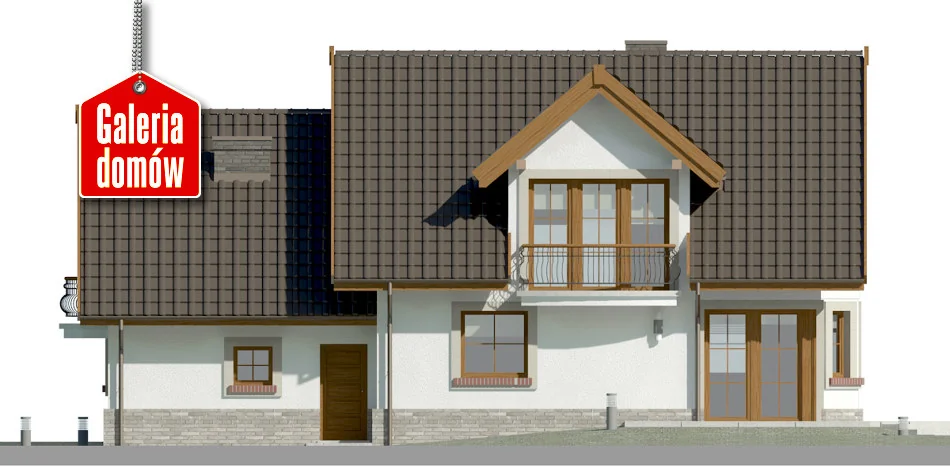 Elewacja boczna lewa