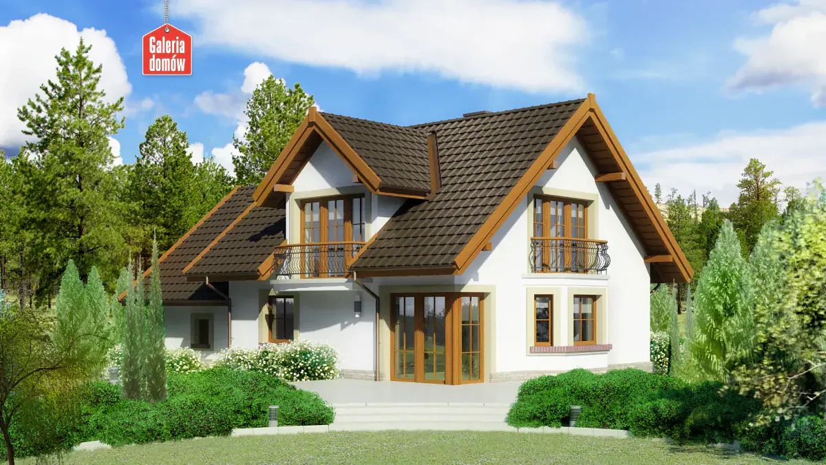 Wizualizacja domu przy Cyprysowej 15 D - zdjęcie 2