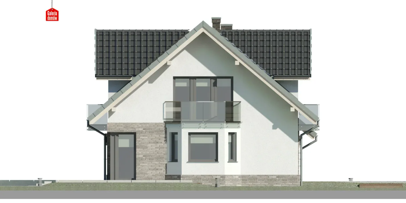 Elewacja boczna prawa