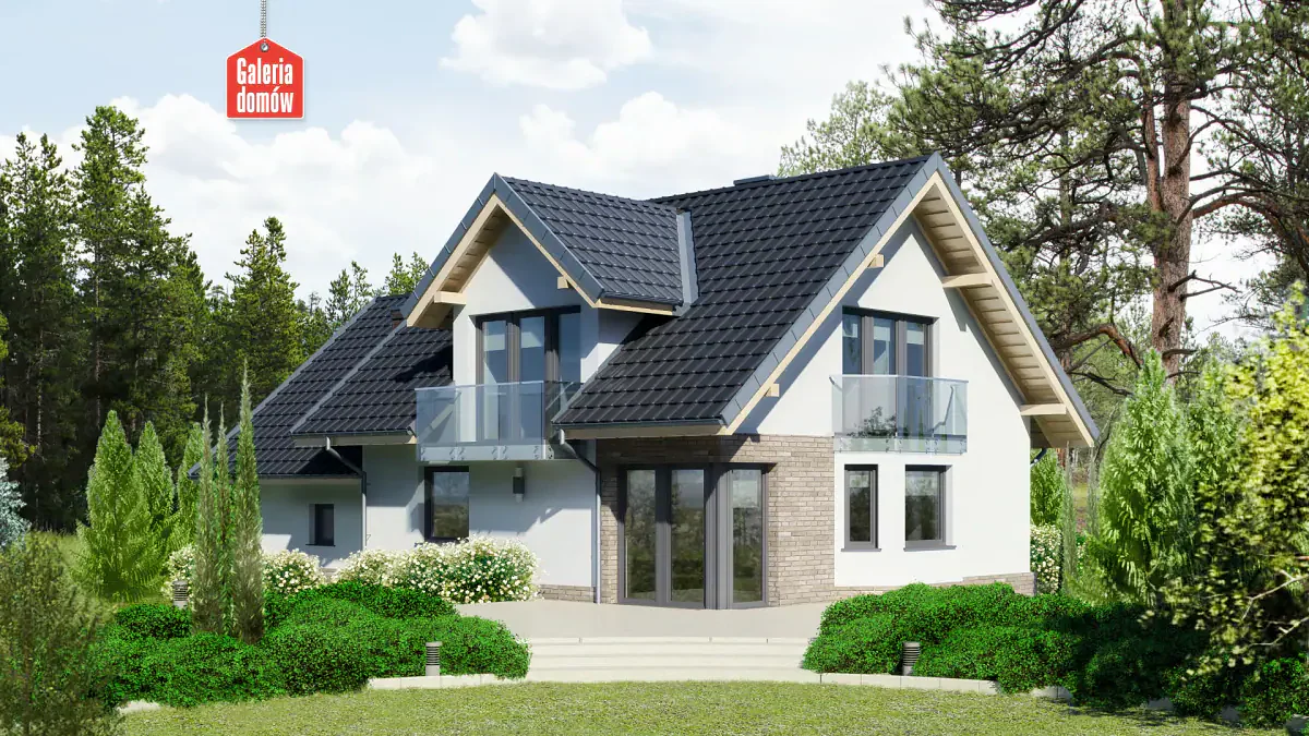 Wizualizacja domu przy Cyprysowej 15 DN - zdjęcie 2
