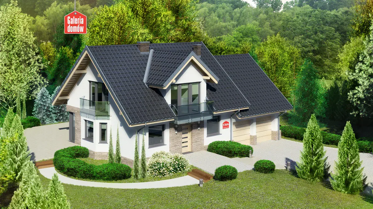 Wizualizacja domu przy Cyprysowej 15 DN - zdjęcie 3