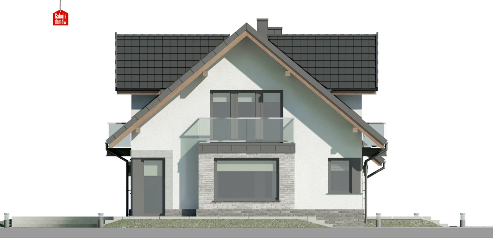 Elewacja boczna prawa