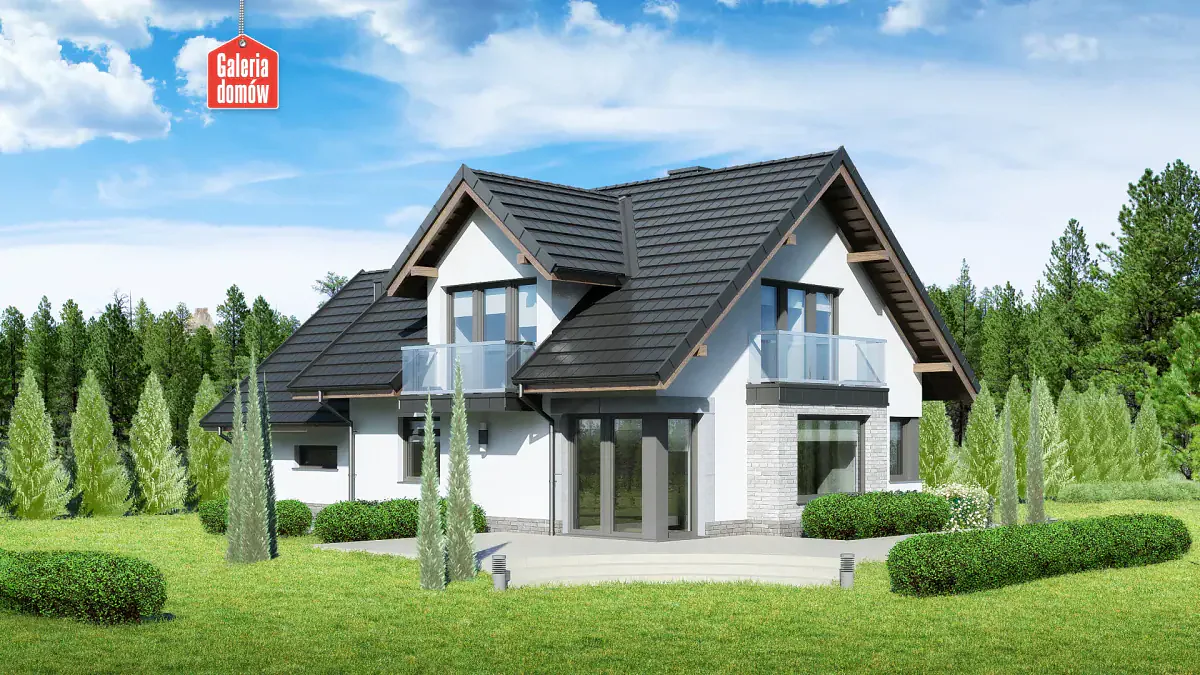 Wizualizacja domu przy Cyprysowej 15 DN2 - zdjęcie 2