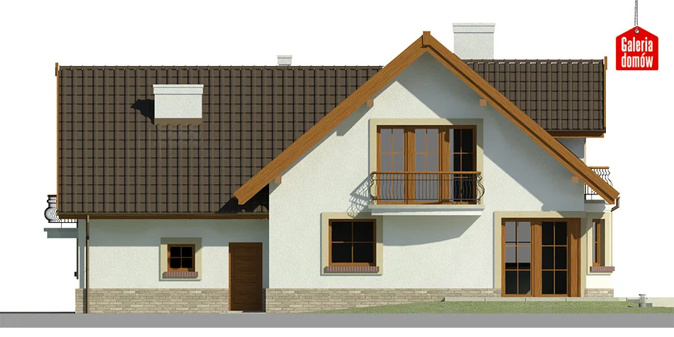 Elewacja boczna lewa