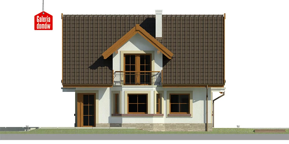 Elewacja boczna prawa