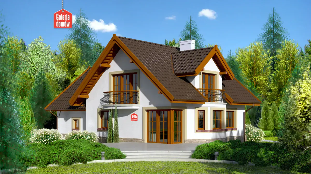 Wizualizacja domu przy Cyprysowej 15 K - zdjęcie 2