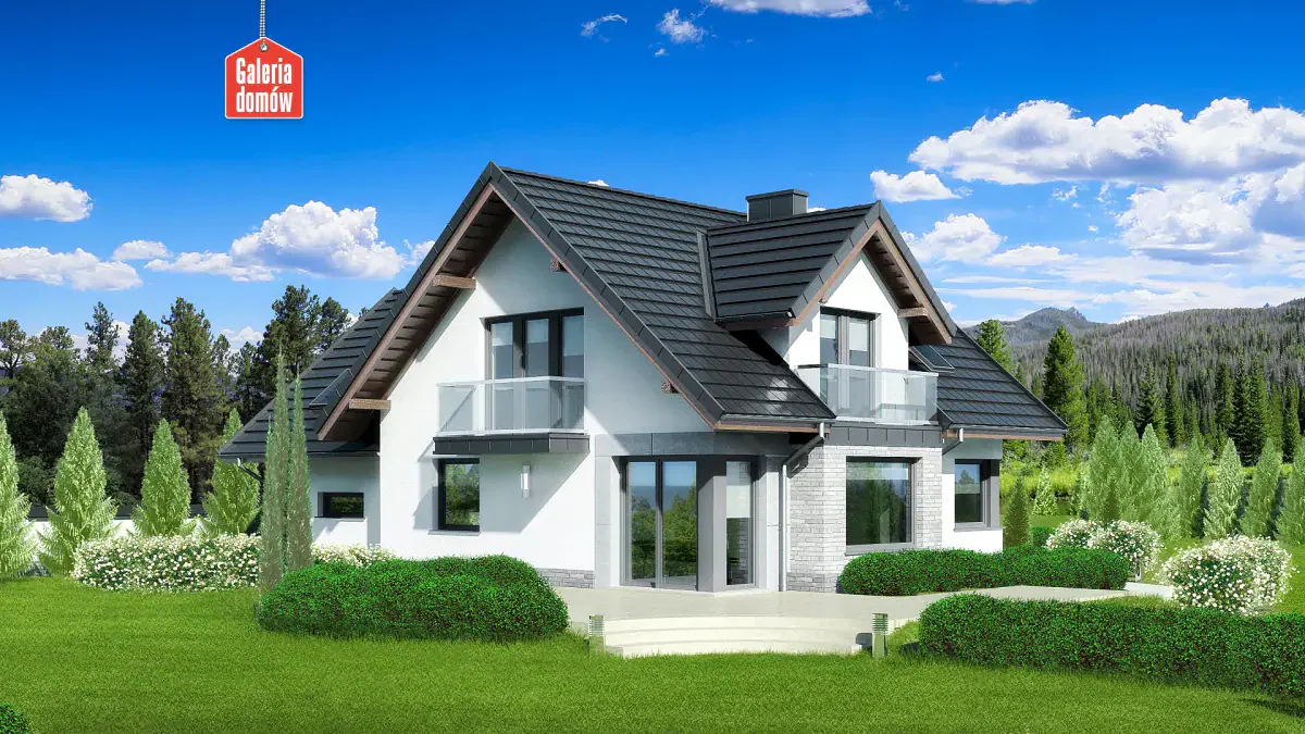 Wizualizacja domu przy Cyprysowej 15 K4 - zdjęcie 2