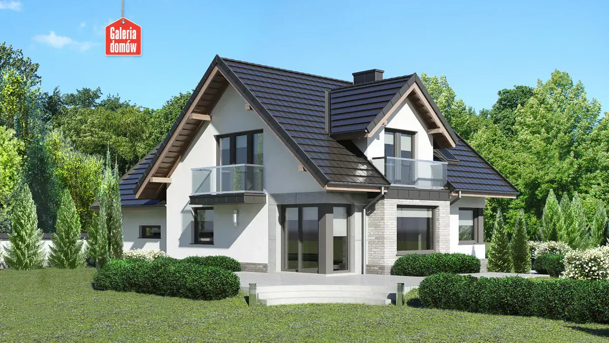 Wizualizacja domu przy Cyprysowej 15 K5 - zdjęcie 2