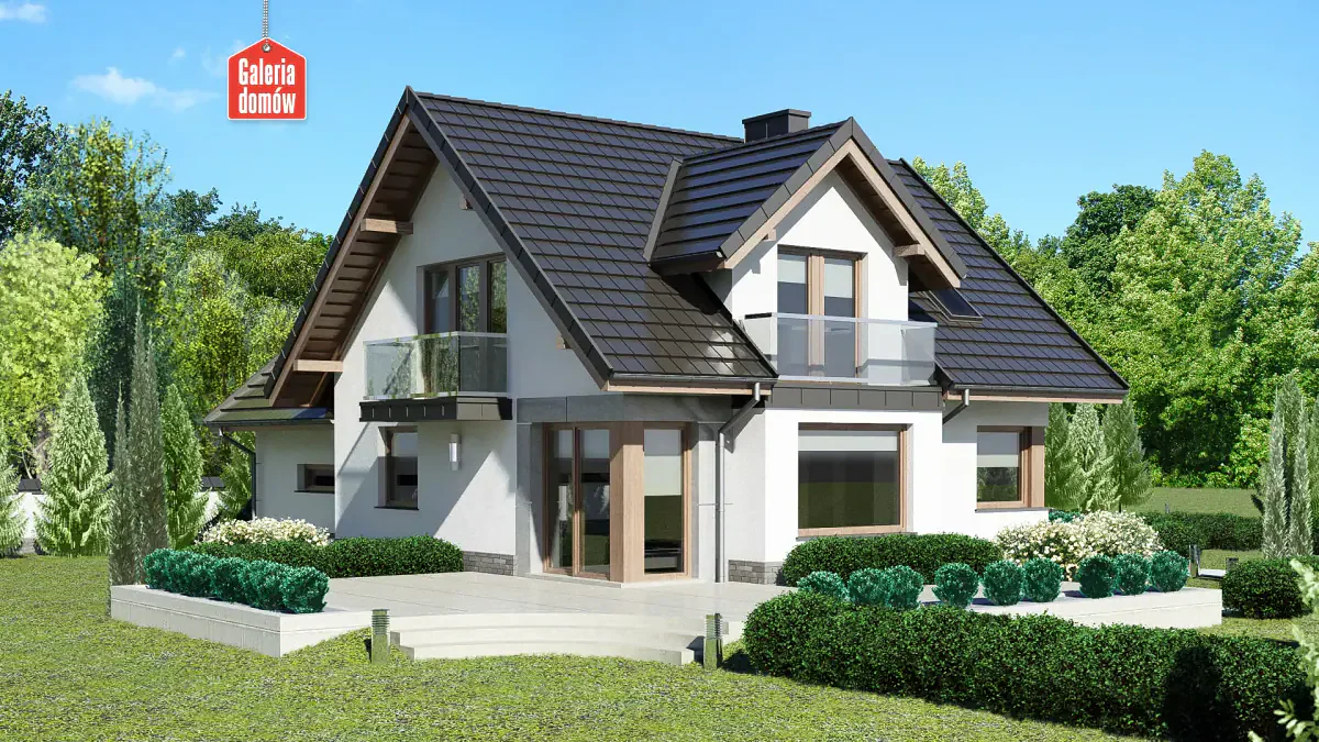 Wizualizacja domu przy Cyprysowej 15 K6 - zdjęcie 2