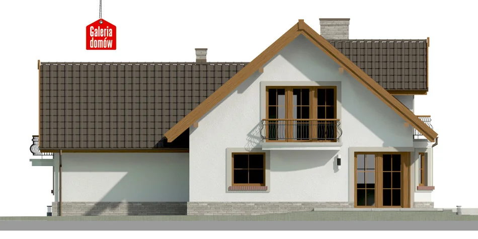 Elewacja boczna lewa