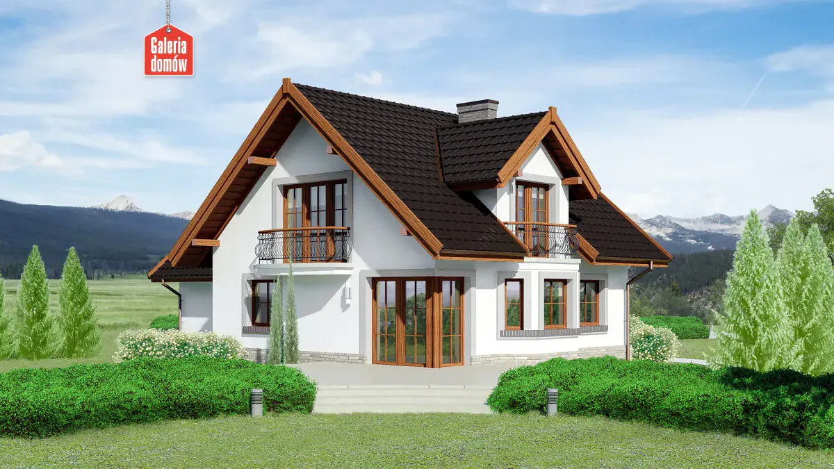 Wizualizacja domu przy Cyprysowej 15 P - zdjęcie 2