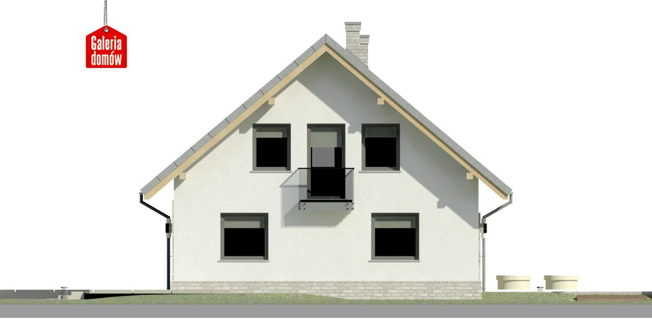 Elewacja boczna prawa