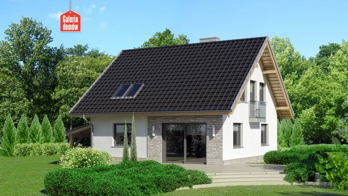 Wizualizacja domu przy Cyprysowej 20 N - zdjęcie 2