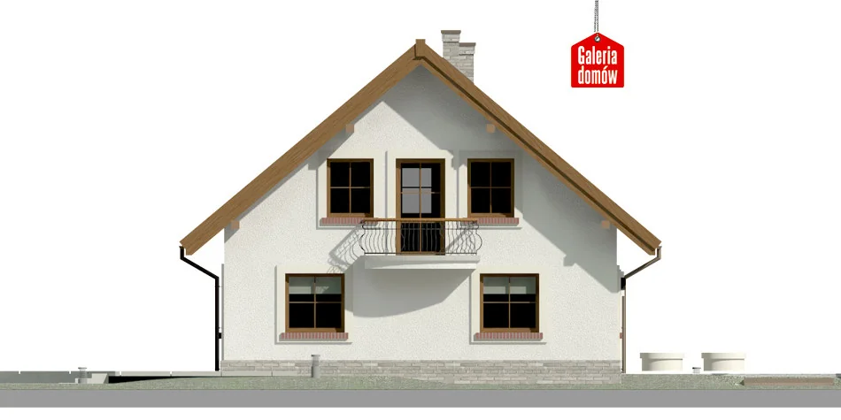 Elewacja boczna prawa