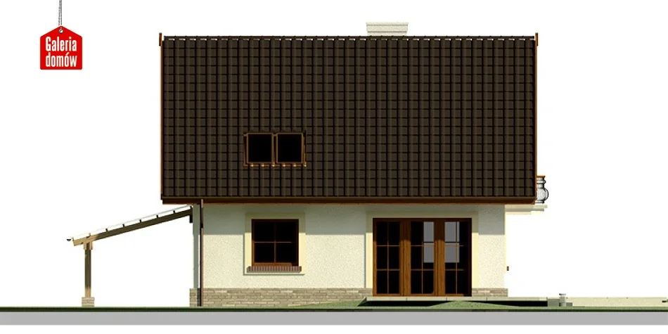 Elewacja boczna lewa