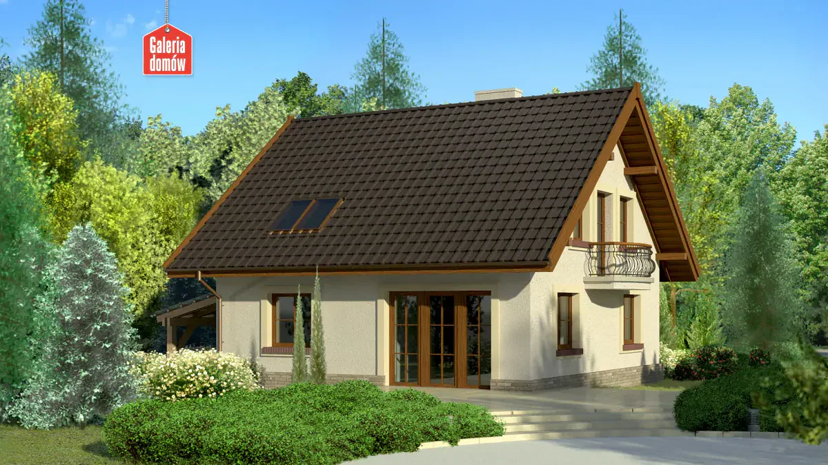 Wizualizacja domu przy Cyprysowej 20 - zdjęcie 2