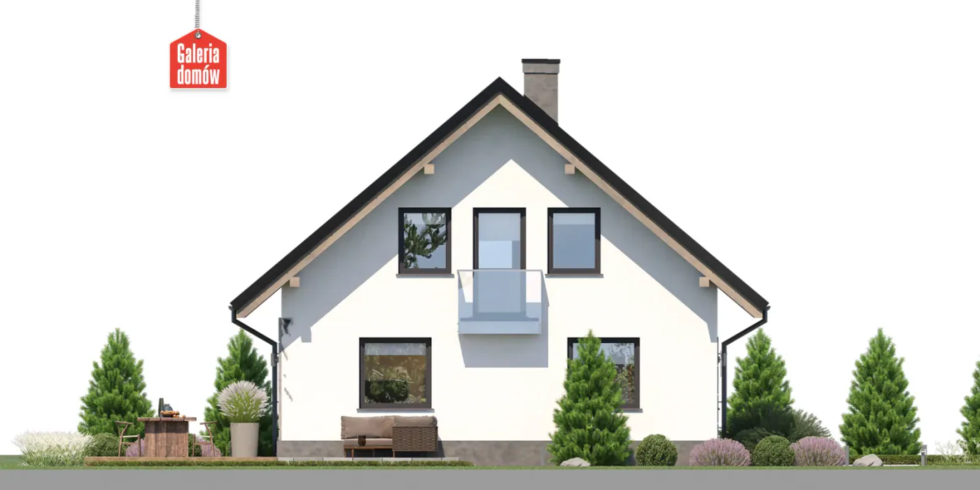 Elewacja boczna prawa