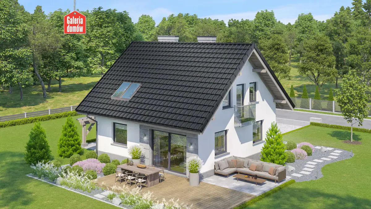 Wizualizacja domu przy Cyprysowej 26 N - zdjęcie 2