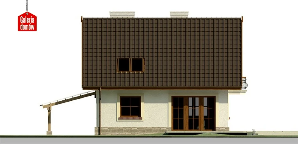 Elewacja boczna lewa