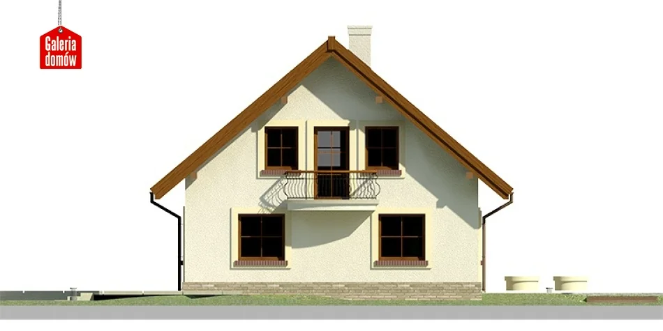 Elewacja boczna prawa