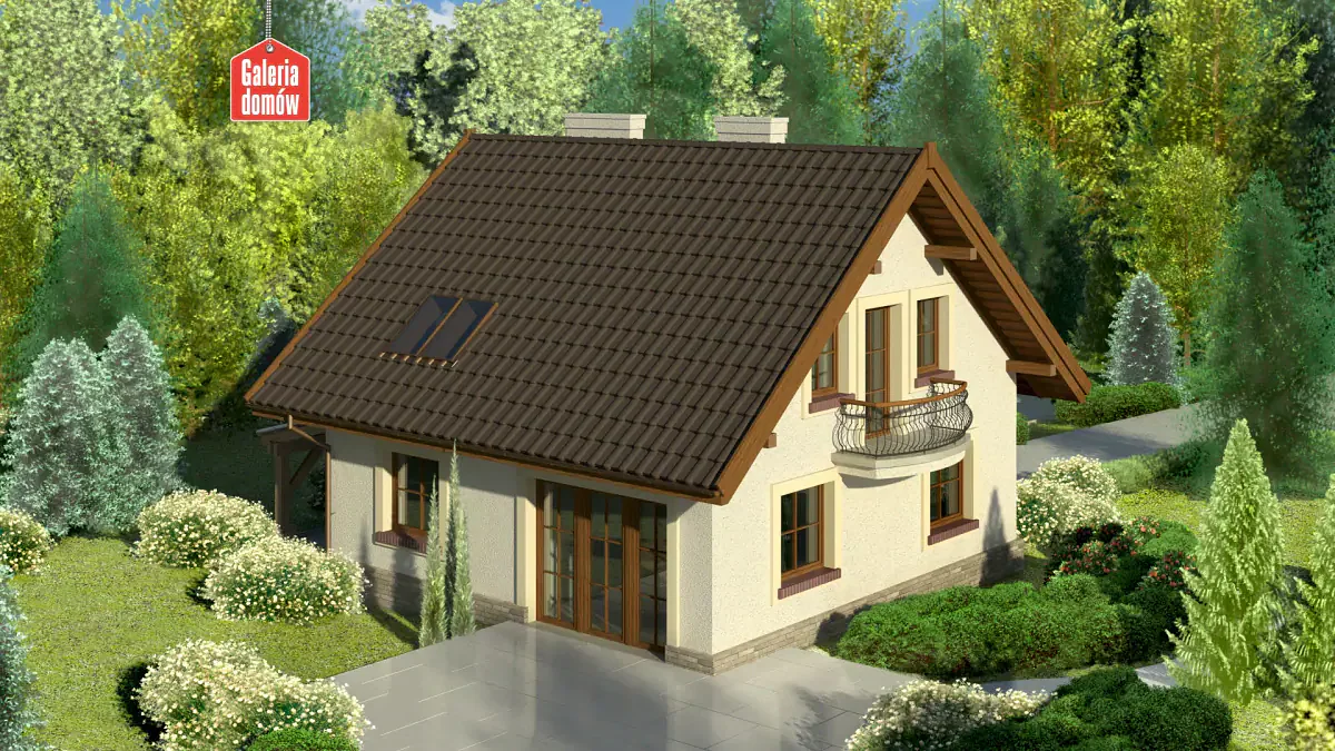 Wizualizacja domu przy Cyprysowej 26 - zdjęcie 2