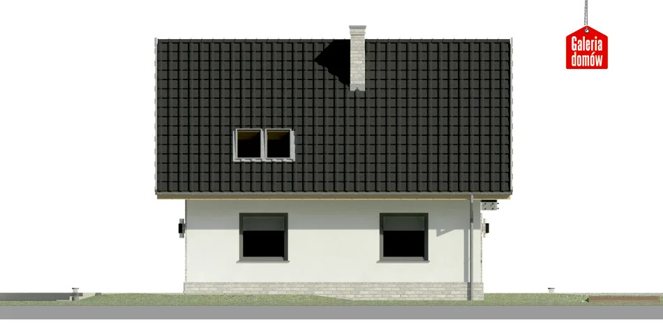 Elewacja boczna prawa