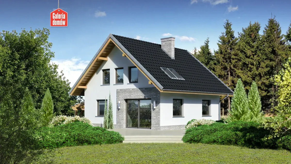 Wizualizacja domu przy Cyprysowej 27 N - zdjęcie 2