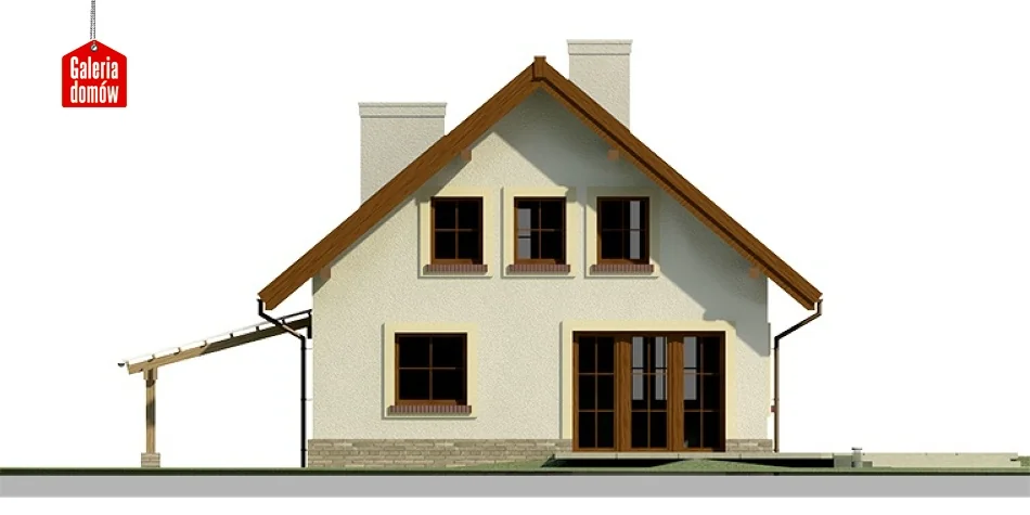 Elewacja boczna lewa