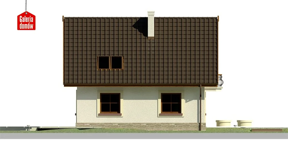 Elewacja boczna prawa