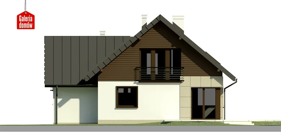 Elewacja boczna lewa