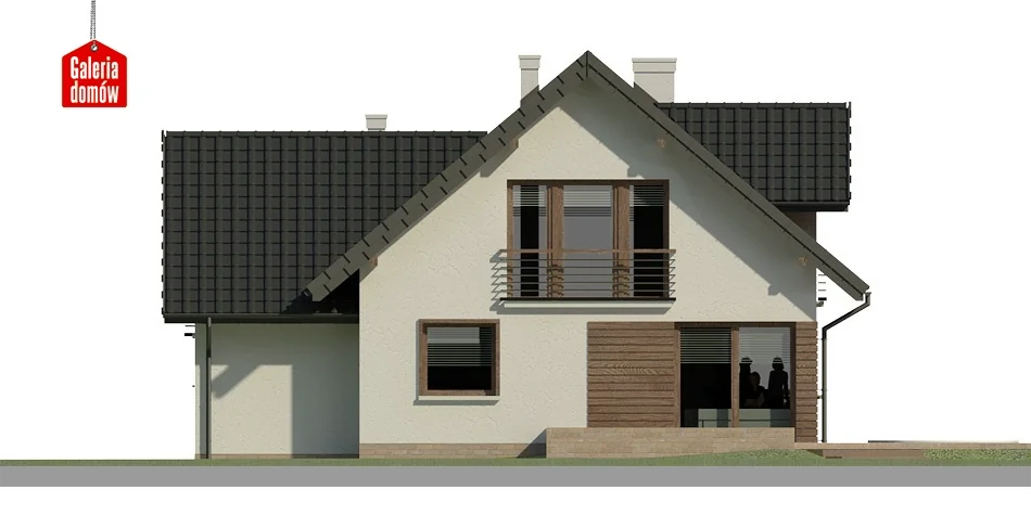 Elewacja boczna lewa