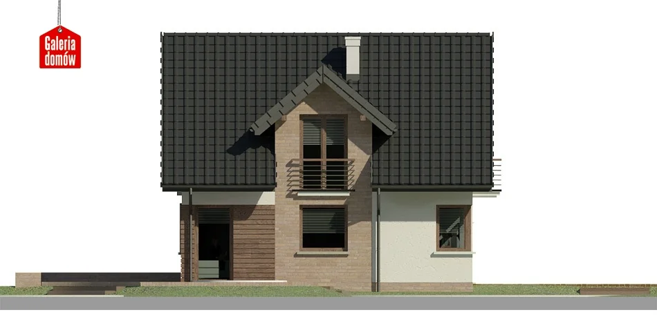 Elewacja boczna prawa