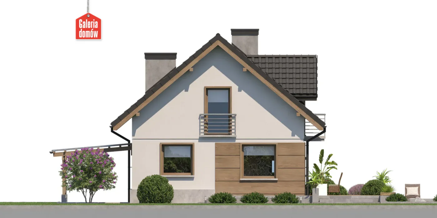 Elewacja boczna lewa