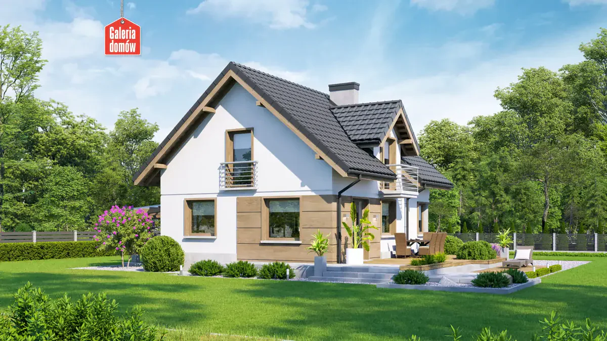 Wizualizacja domu przy Cyprysowej 34 long - zdjęcie 2