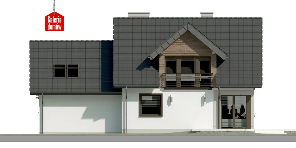 Elewacja boczna lewa