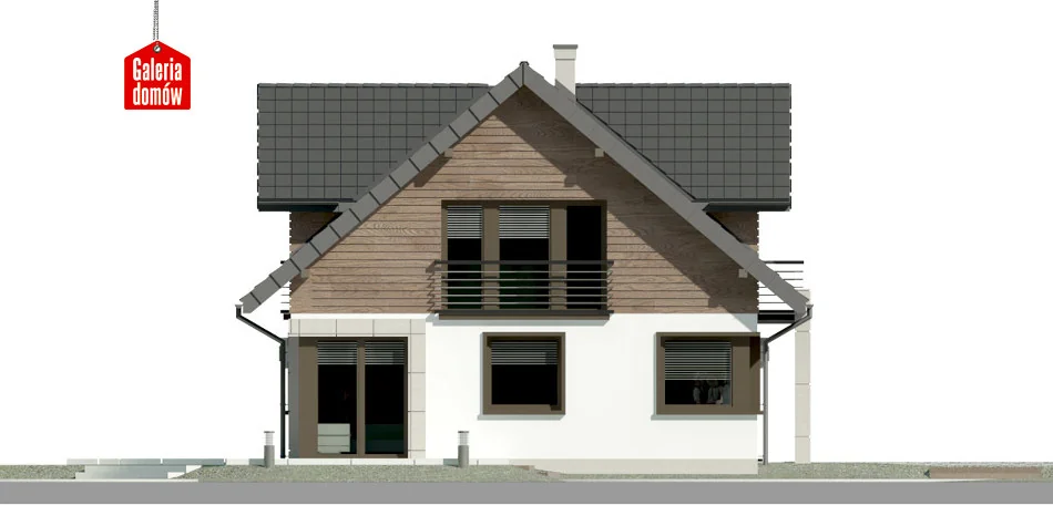 Elewacja boczna prawa