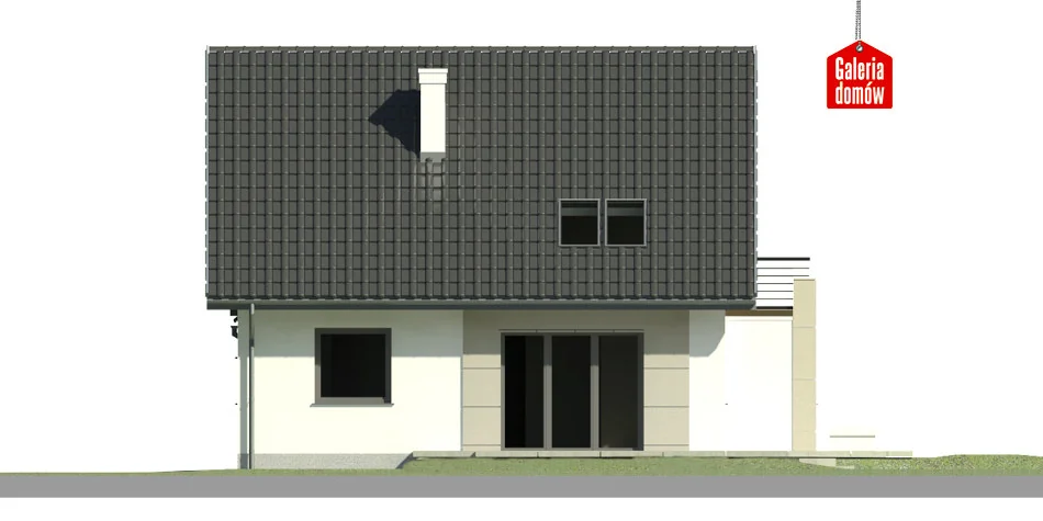 Elewacja boczna prawa