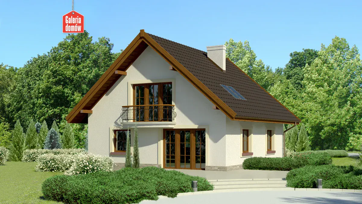 Wizualizacja domu przy Cyprysowej 42 - zdjęcie 2