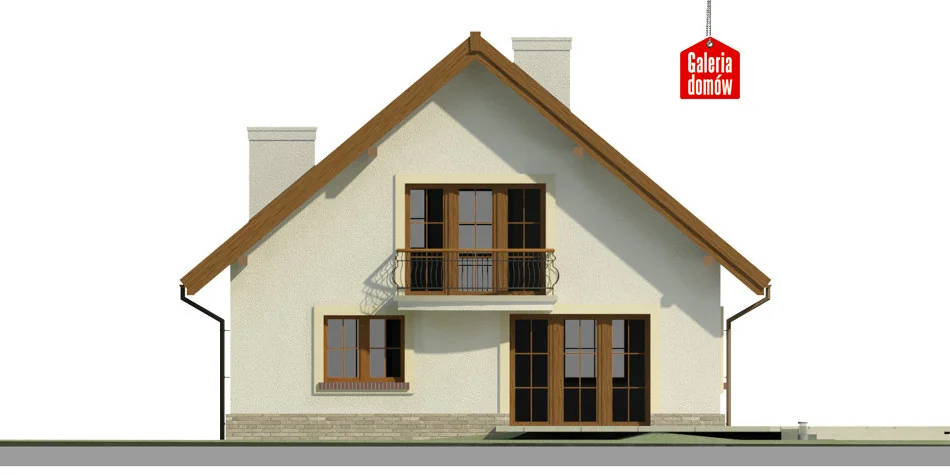 Elewacja boczna lewa