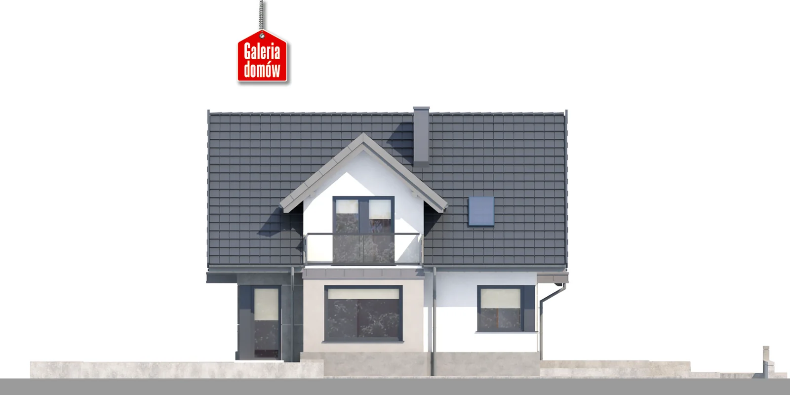 Elewacja boczna lewa