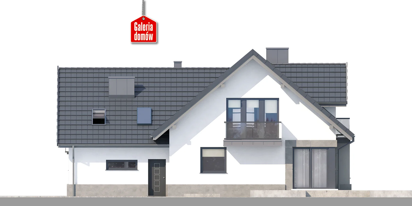 Elewacja boczna prawa