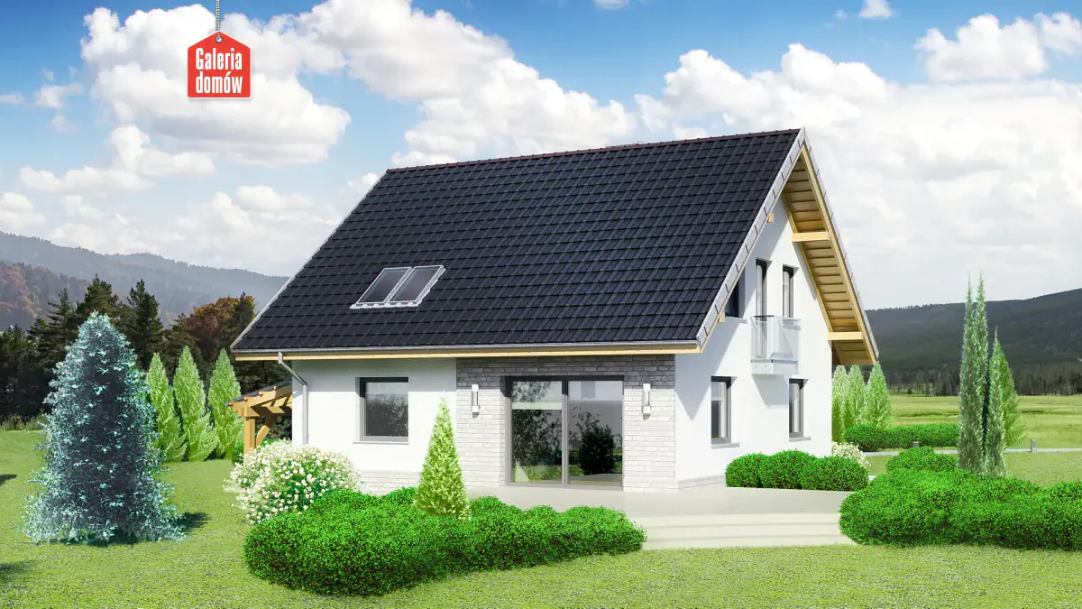 Wizualizacja domu przy Cyprysowej 52 N - zdjęcie 2