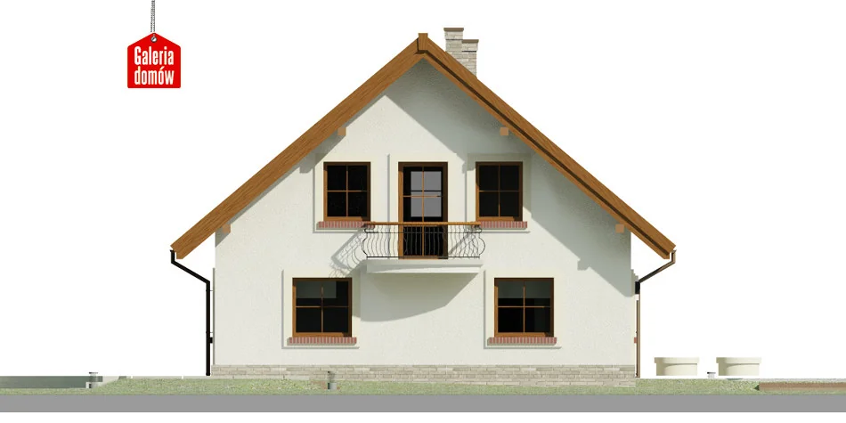 Elewacja boczna prawa