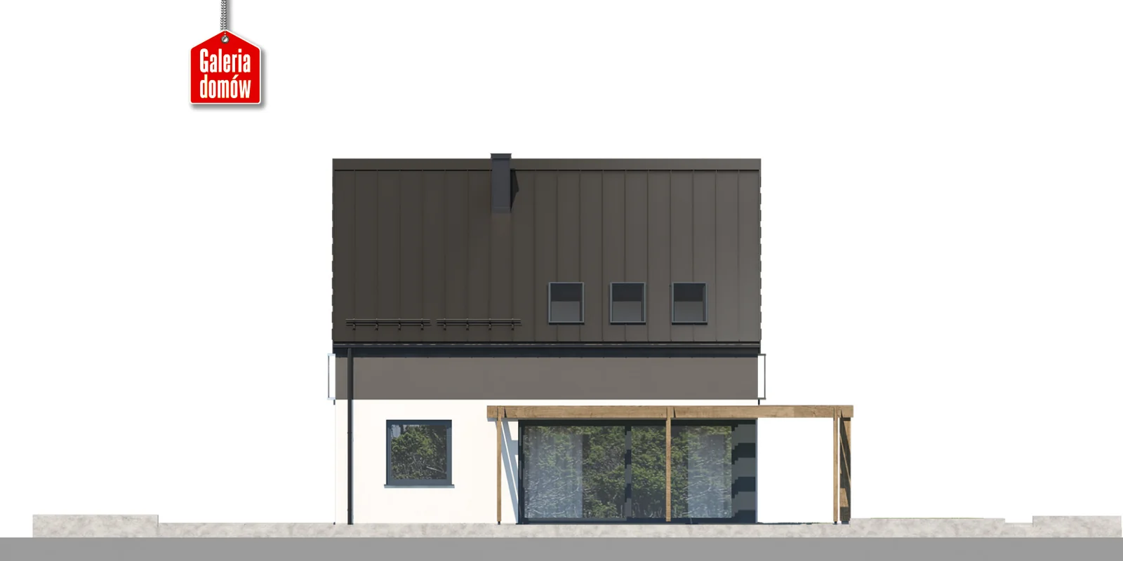 Elewacja boczna prawa