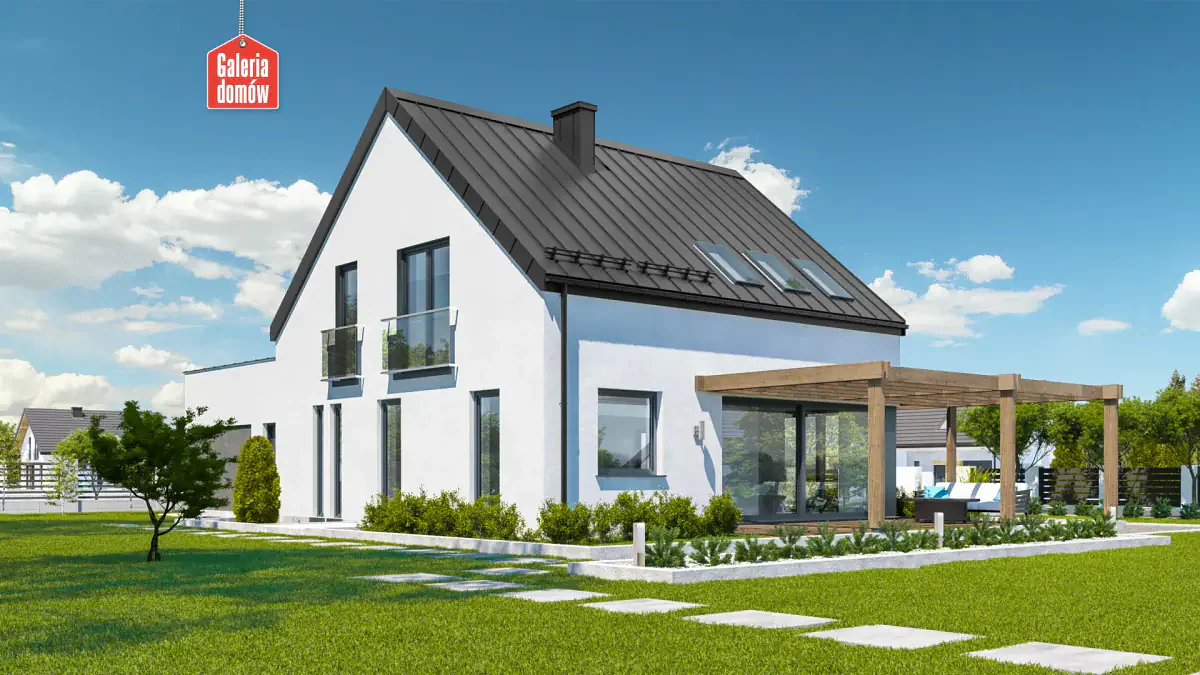 Wizualizacja domu przy Cyprysowej 58 - zdjęcie 2